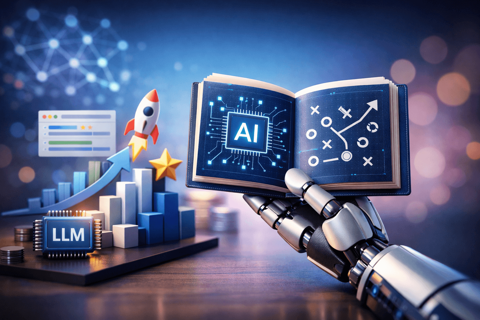 12 AI-First SaaS SEO Automation Playbooks to Scale Traffic, Win SERP Features & LLM Mentions