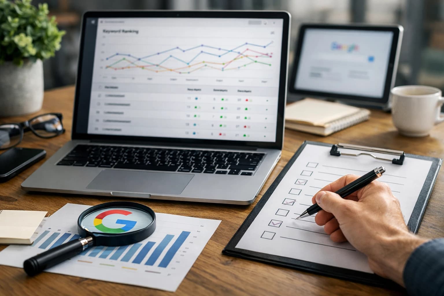 The Track Google Keyword Ranking Checklist